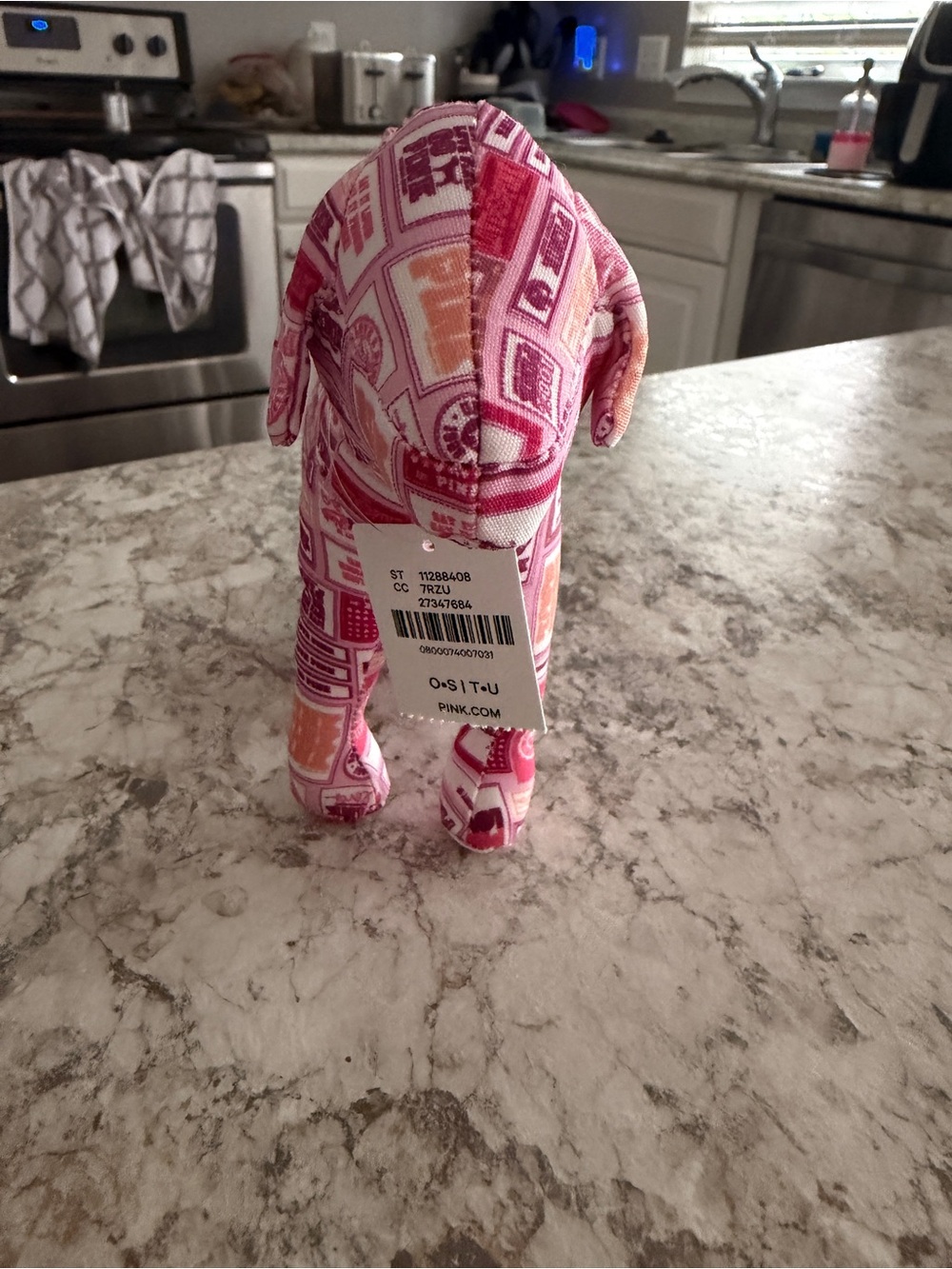 Victoria's Secret PINK Friday Mystery Mini Dog Collectible Pink Logo NWT - Picture 2 of 6